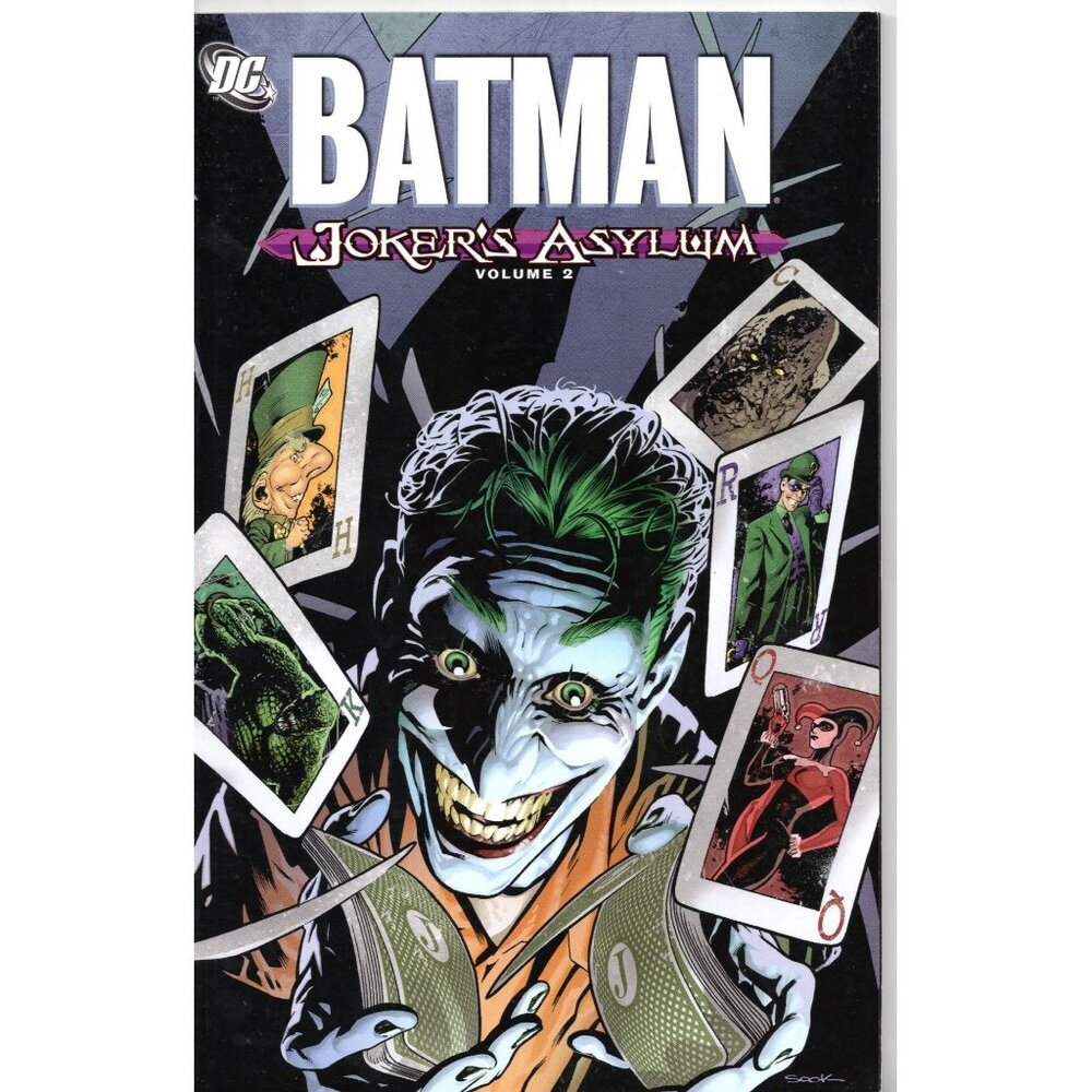 Batman Joker's Asylum Trade Paperback Volume 2 Dc Comics First Printing ©2010